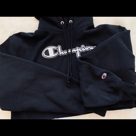 Champion Tops - NWOT cropped champion hoodie